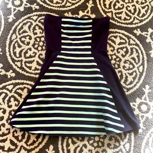 Express strapless mini dress